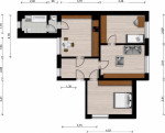 Vorschaubild für Wohnung:  Friedrich-Ebert-Straße 13b (Hoyerswerda) 1