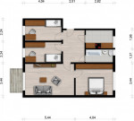 Vorschaubild für Wohnung:  Franz-Liszt-Straße 51 (Hoyerswerda) 1