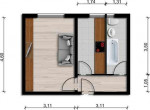 Vorschaubild für Wohnung:  Schöpsdorfer Straße 1 (Hoyerswerda) 1