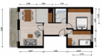 Vorschaubild für Wohnung:  Collinsstraße 48 (Hoyerswerda) 1