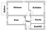 Vorschaubild für Wohnung:  Teichstraße 9 (Lauta) 1